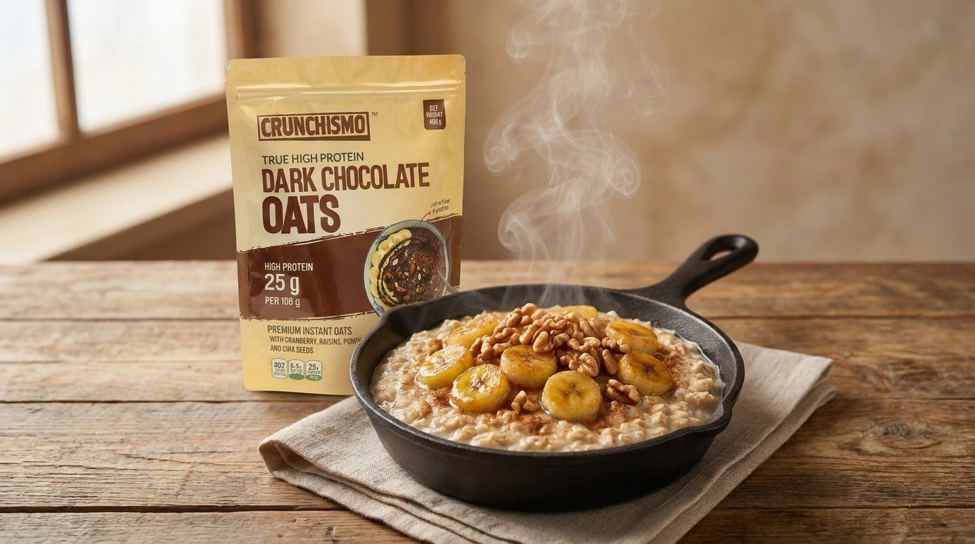 Caramelized Banana Oat Skillet