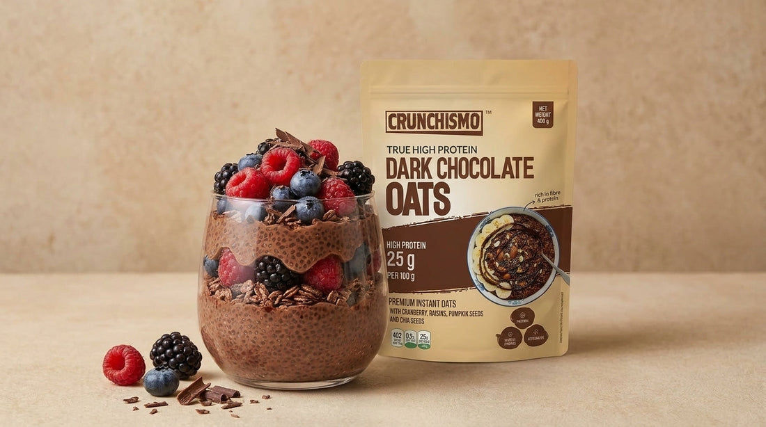 Chocolate Berry Chia Pudding