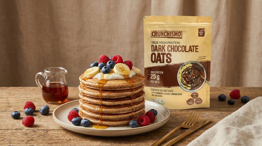 High Protein Pancake Stack