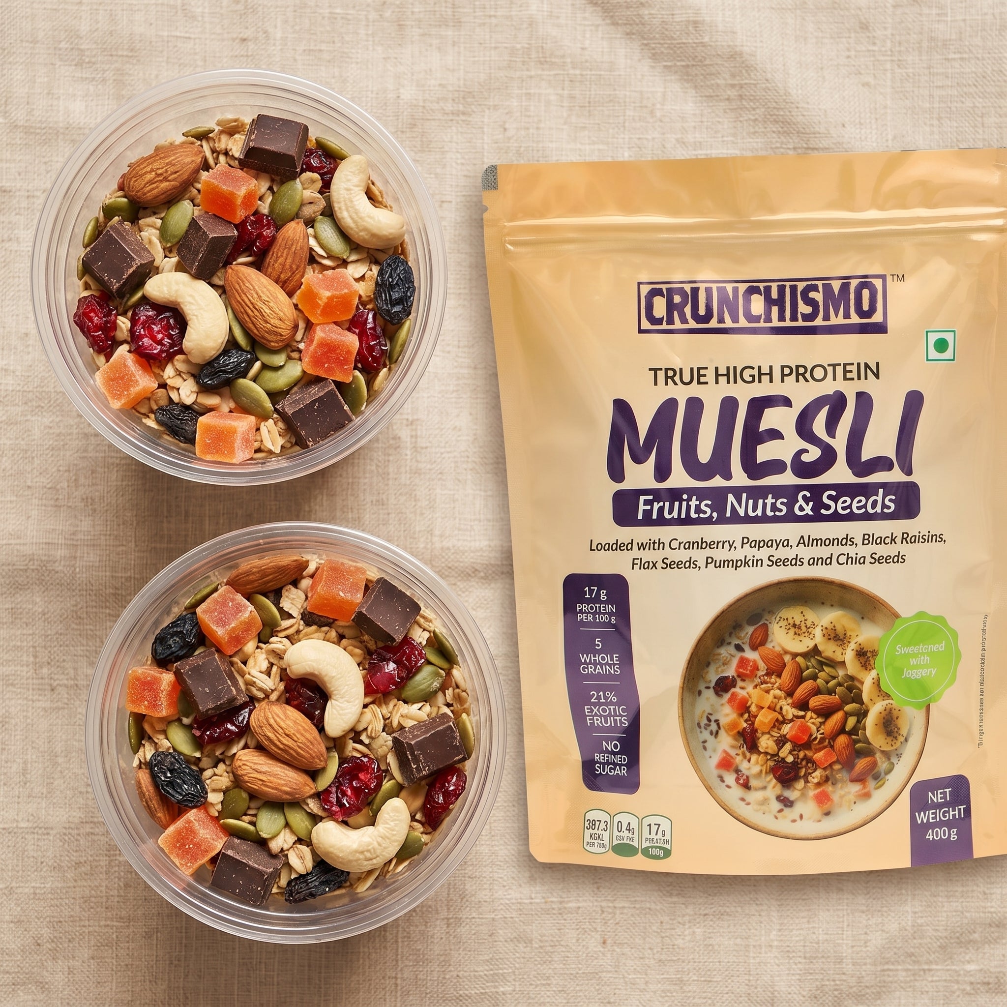Crunchismo Trail Mix Cups