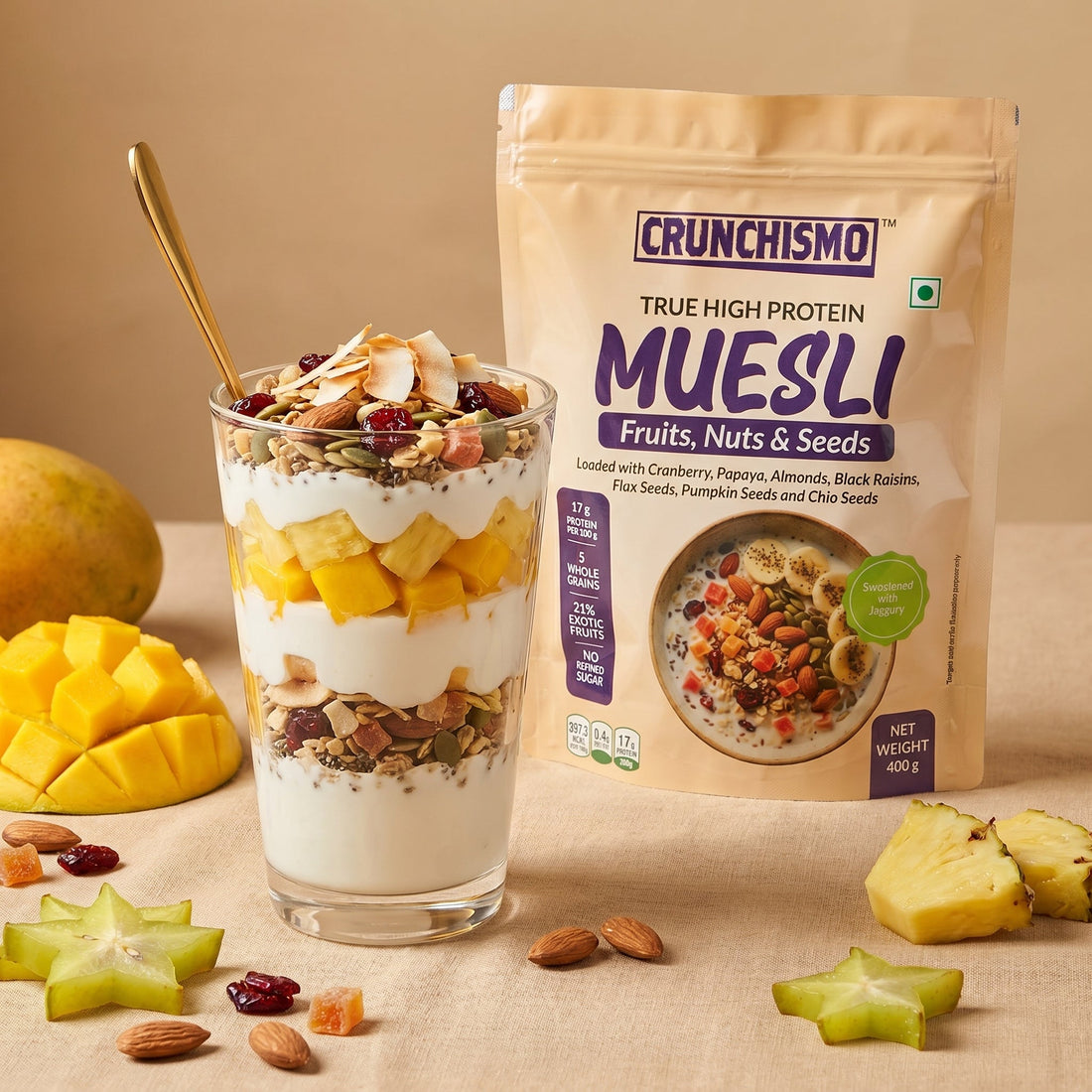 Tropical Breakfast Parfait