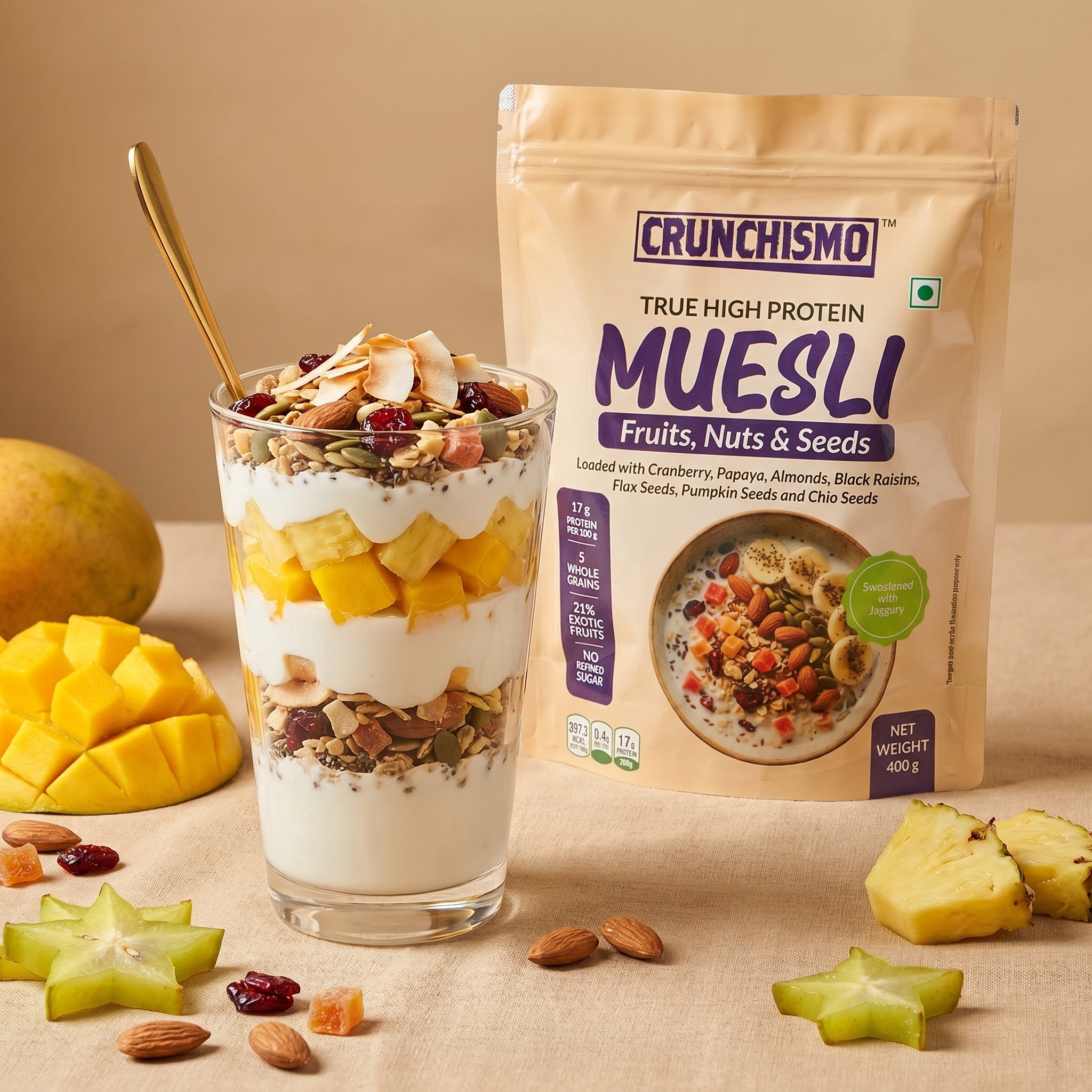 Tropical Breakfast Parfait