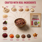 True High Protein Muesli – Dark Chocolate & Cranberry (400g x 2)