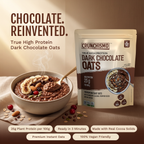True High Protein Dark Chocolate Oats (400g x 2)