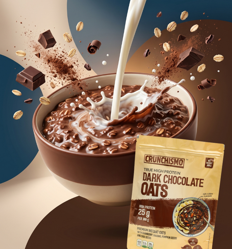 CHOCOLATE FOR YOUR CRAVINGS. PROTEIN FOR YOUR GOALS.