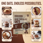 True High Protein Dark Chocolate Oats (400g x 2)