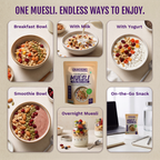 True High Protein Muesli – Fruit, Nuts & Seeds (400g)