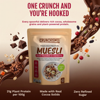 True High Protein Muesli – Dark Chocolate & Cranberry (400g x 2)