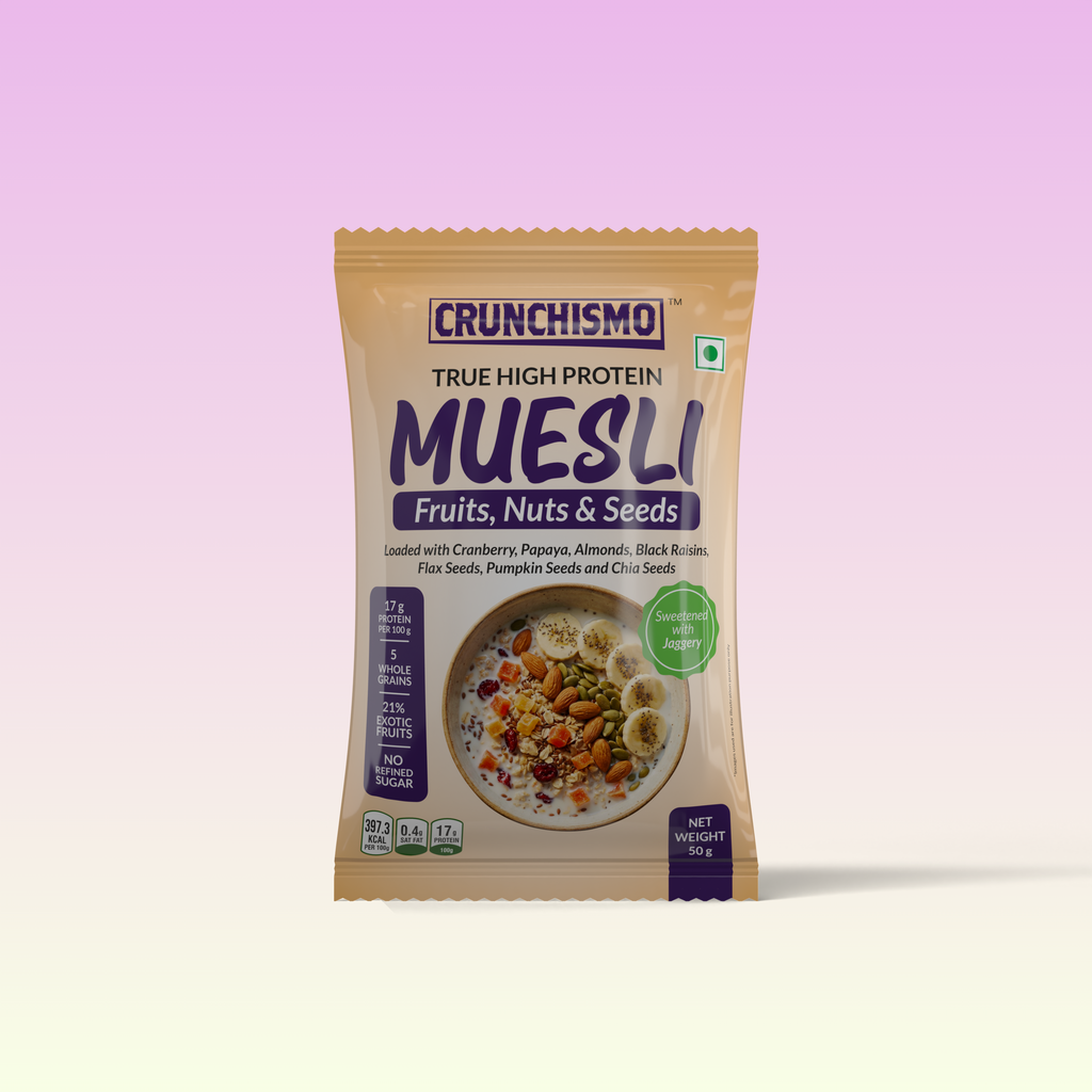 True High Protein Muesli – Fruit, Nuts & Seeds (50g x 30)