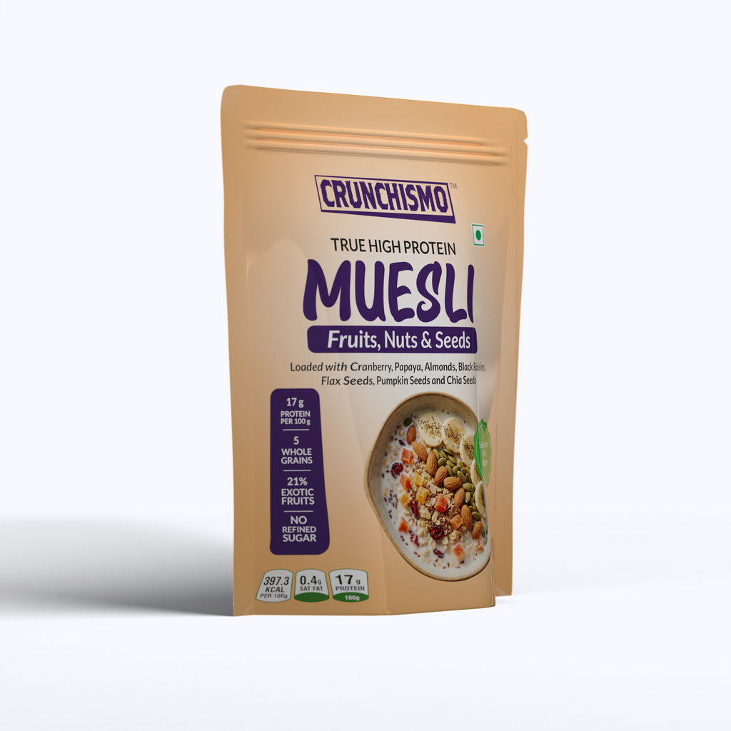 True High Protein Muesli – Fruit, Nuts & Seeds (400g)