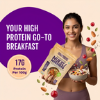 True High Protein Muesli – Fruit, Nuts & Seeds (400g x 2)