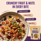 True High Protein Muesli – Fruit, Nuts & Seeds (400g x 2)
