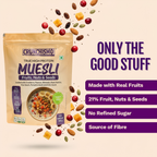 True High Protein Muesli – Fruit, Nuts & Seeds (400g x 2)