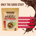 True High Protein Muesli – Dark Chocolate & Cranberry (400g)